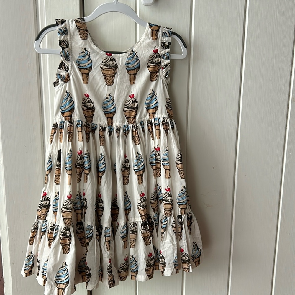 Pink chicken Ice cream dress